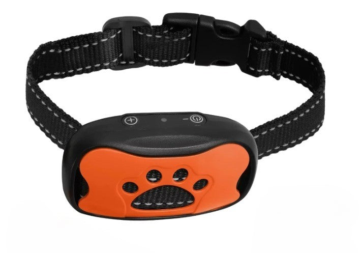 Collier anti-aboiement intelligent à vibration progressive