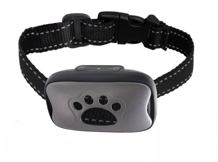 Collier anti-aboiement intelligent à vibration progressive