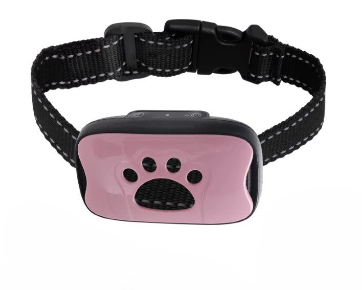 Collier anti-aboiement intelligent à vibration progressive